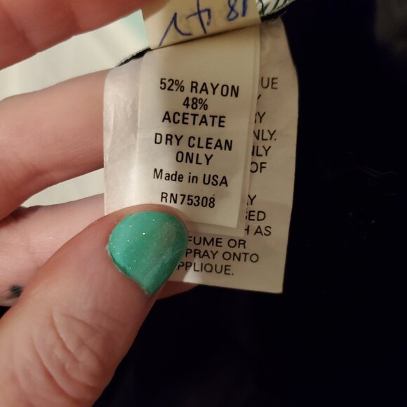 Vintage 80s Formal Black Sequin Halter Neck Side Slit Maxi Dress Goth Retro Glam - Picture 5 of 12